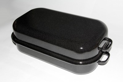 Dvoupekáč smaltovaný 25cm - Hrnce, Pekáče, Pánve - Pekáče - Pekáče smaltované, litinové