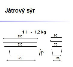 Al forma na Játrový sýr JS 5 - Formy na šunku a masné výrobky - Formy na šunku plné hliníkové