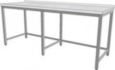 Nerezový pracovní stůl s trnoží 2600x600x850, 6xnoha - Nerezové pracovní stoly - Pracovní stoly