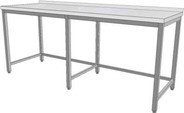 Nerezový pracovní stůl s trnoží 2600x800x850, 6xnoha - Nerezové pracovní stoly - Pracovní stoly - Pracovní stoly hloubky 800