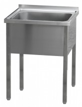 Stůl mycí jednodřez MSJ 70x60x90 (50) - Baterie, Dřezy - Dřezy nástěnné a stolové