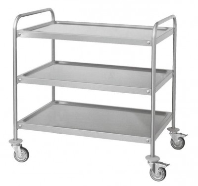 Servírovací vozík 3 police 800x500 - Servírovací vozíky a vozíky pod přepravky - Servírovací vozíky 3 police