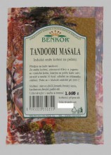 Tandoori masala 1kg Indická směs koření na maso - - Koření - Kořenící směsi