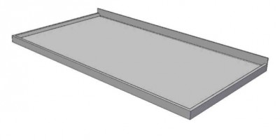 Pracovní deska s prolamem 1700x800 - Nerezové pracovní stoly - Pracovní desky - Desky s prolamem