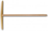 Roztírač těsta plochý 20 cm, australské dřevo - Stolní zařízení - Plotny na palačinky a vafle