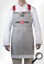 Ochranná protipořezová nerezová Euroflex 55x85cm - Pracovní oděvy a ochranné pomůcky - Zástěry