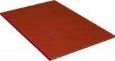 PE deska červenohnědá 600x400x20 mm - Špalky na maso Masodesky Porcovací desky - Krájecí desky plastové