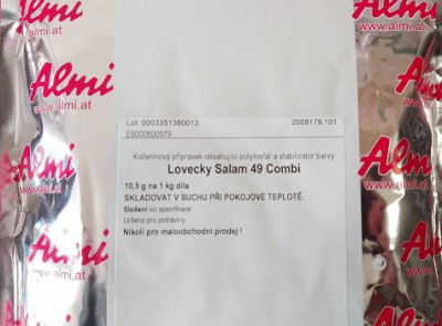 Almi Lovecký salám 49 Combi 1kg - kořenící směs - - Koření - Směsi pro masnou výrobu - Směsi na salámy