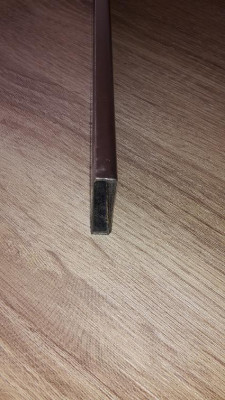 Nerezový jekl leštěný 40x10mm x 1metr - Výprodej