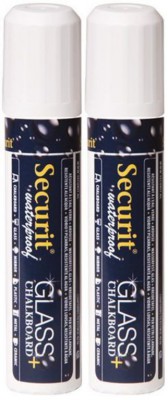 Securit® Voděodolný popisovač 7-15mm, sada 2ks bílý - Barový, restaurační servis a hotelové doplňky - Popisovače na tabuli a sklo - Popisovače 7-15mm
