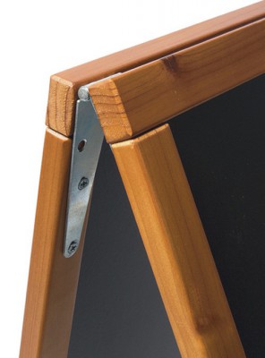 Securit® Nabídková stojanová tabule Woody Sandwich 55x85cm teak - Barový, restaurační servis a hotelové doplňky - Nabídkové tabule Áčkové