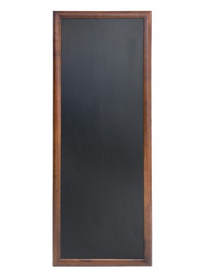 Securit® Nabídková nástěnná tabule LONG 56x150cm tmavě hnědá - Barový, restaurační servis a hotelové doplňky - Nabídkové tabule nástěnné