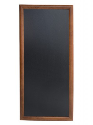 Securit® Nabídková nástěnná tabule LONG 56x120cm tmavě hnědá - Barový, restaurační servis a hotelové doplňky - Nabídkové tabule nástěnné