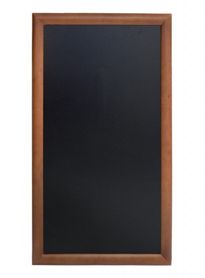 Securit® Nabídková nástěnná tabule LONG 56x100cm tmavě hnědá - Barový, restaurační servis a hotelové doplňky - Nabídkové tabule nástěnné
