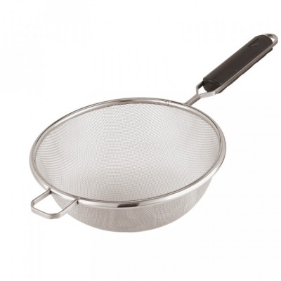 Cedník jemné síto (Ø23, d=28 cm) PADERNO 12622-23 - Gastro příslušenství - Cedníky, Síta, Pasírky, Mačkadla - Cedníky