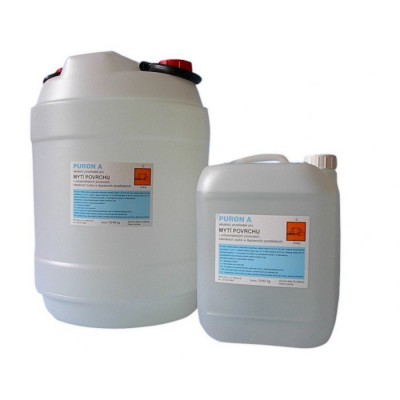 PURON A 10kg mytí alkalické pěnivé - Sanitace a hygiena - Detergenty a saponáty - na Nádobí, Podlahy, Povrchy