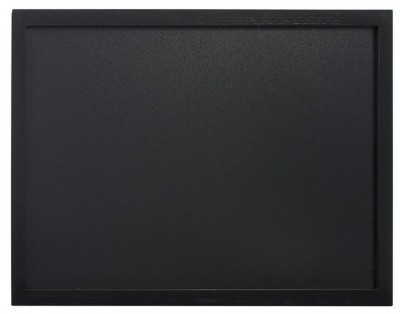 Securit® Nástěnná popisovací tabule WOODY s popisovačem, 40x60cm, černá - Barový, restaurační servis a hotelové doplňky - Nabídkové tabule nástěnné