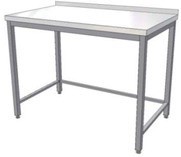 Nerezový pracovní stůl s trnoží 1000x600x850 - Nerezové pracovní stoly - Pracovní stoly - Pracovní stoly hloubky 600