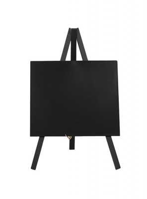 Securit® Stolní stojánek s popisovací tabulkou MINI 15x24cm (1ks),Černý - Barový, restaurační servis a hotelové doplňky - Nabídkové tabule stolní - Popisovací tabulky na stojanu