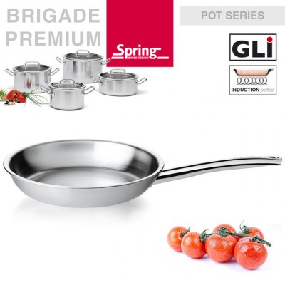 Pánev Spring Premium Ø 280 mm - Hrnce, Pekáče, Pánve - Pánve - Pánve nerezové