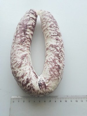 AKCE Atrapa Klobása bílá 20x11cm 1kus - Gastro příslušenství - Atrapy potravin - Atrapy Maso, Masné výrobky