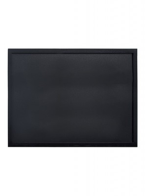 Securit® Nástěnná popisovací tabule WOODY s popisovačem, 60x80cm, černá - Barový, restaurační servis a hotelové doplňky - Nabídkové tabule nástěnné
