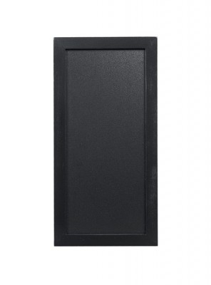 Securit® Nástěnná popisovací tabule WOODY s popisovačem, 20x40cm, černá - Barový, restaurační servis a hotelové doplňky - Nabídkové tabule nástěnné