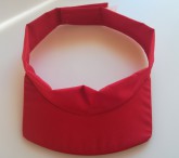 Kšilt na suchý zip červený - Pracovní oděvy a ochranné pomůcky - Čepice