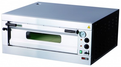 Pizza pec jednopatrová E 4  (REDFOX) - Pizza pece Hnětače - Pizza pece - Jednopatrové