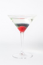 Atrapa Sklenka Martini s cherry - Gastro příslušenství - Atrapy potravin