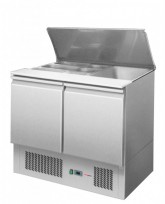 Saladeta dvoudvéřová MT 900 (REDFOX) ( S 900 ) - Chladicí a Mrazicí zařízení - Chladicí pizza stoly SALADETY