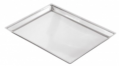 Nerezový tác lisovaný 400x300mm ostré rohy - Gastro příslušenství - CATERING Servírovací podnosy, misky, vaničky, košíky - CATERING tácy, podnosy