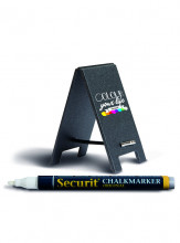 Securit® Číslovka - popisovací stojánek na stůl, s popisovačem, 5 ks - Barový, restaurační servis a hotelové doplňky - Nabídkové tabule stolní