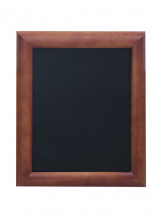 Securit® Nástěnná popisovací tabule UNIVERSAL, 30x40 cm, tmavě hnědá - Barový, restaurační servis a hotelové doplňky - Nabídkové tabule nástěnné