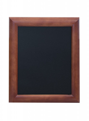 Securit® Nástěnná popisovací tabule UNIVERSAL, 30x40 cm, tmavě hnědá - Barový, restaurační servis a hotelové doplňky - Nabídkové tabule nástěnné