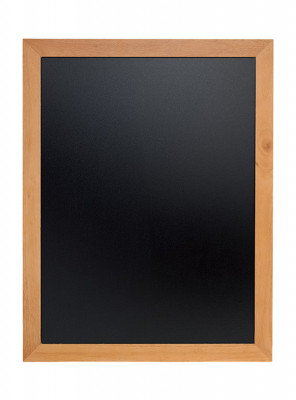 Securit® Nástěnná popisovací tabule UNIVERSAL, 70x90 cm, teak - Barový, restaurační servis a hotelové doplňky - Nabídkové tabule nástěnné