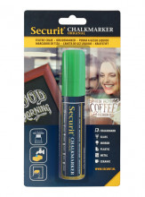 Securit® Silný popisovač šířka hrotu 7-15 mm, zelený - Barový, restaurační servis a hotelové doplňky - Popisovače na tabuli a sklo
