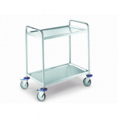 Vozík servírovací svařený 900x600x950 mm - Servírovací vozíky a vozíky pod přepravky - Servírovací vozíky 2 police