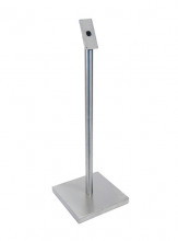Securit® Stojan 125 cm v setu s podstavcem, Nerezová ocel - Barový, restaurační servis a hotelové doplňky - LED nabídkové tabule