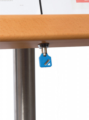 Securit® Informační zasklená tabule Teak 4 x A4 - Barový, restaurační servis a hotelové doplňky - LED nabídkové tabule - Nabídkové tabule